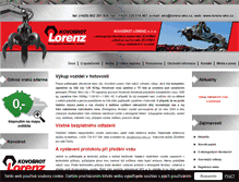 Tablet Screenshot of lorenz-eko.cz